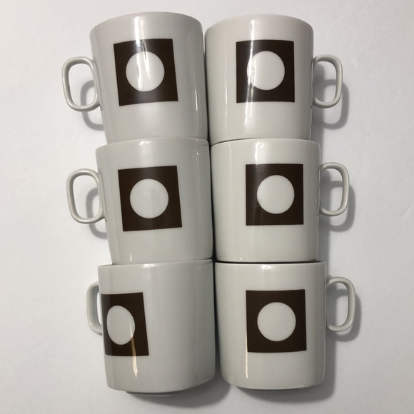 Block Langenthal Switzerland Transitions Circle In The Square Tea/Coffee Cups - Picture 2 of 12